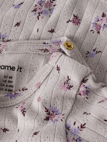 NAME IT Hulmønster Body Simone Ashes Of Roses